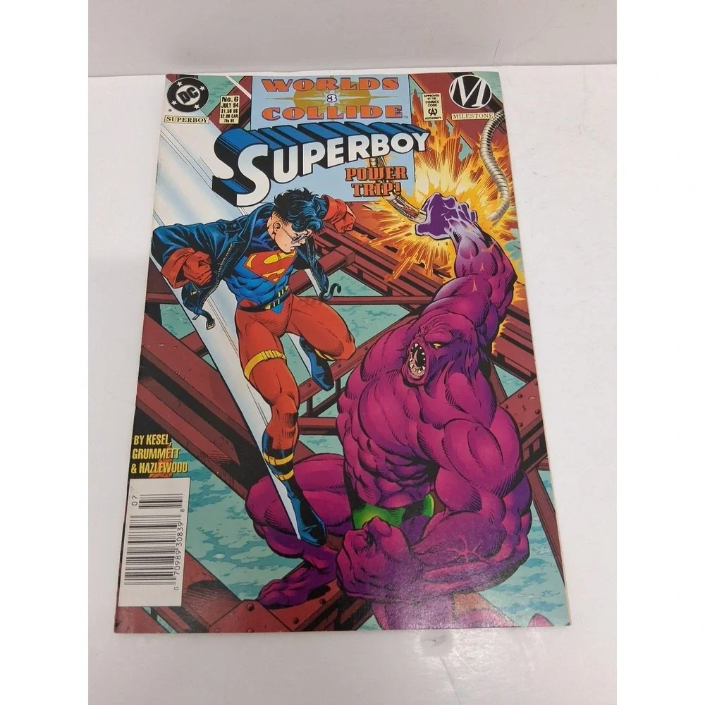 Lot Of 7 Superboy DC Comics